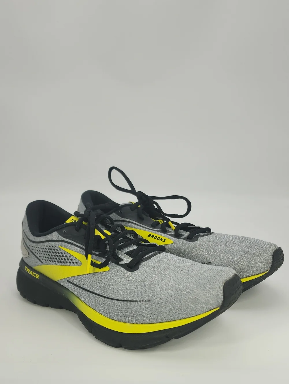 Brooks Anthem 4 Men's Running Shoes - Grey Black Cyber Yellow Sz 11D